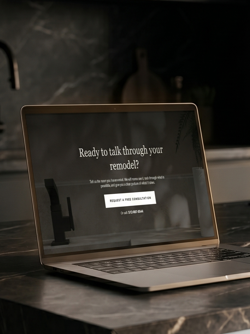 Austin Home Creations project by Kitchen Websites